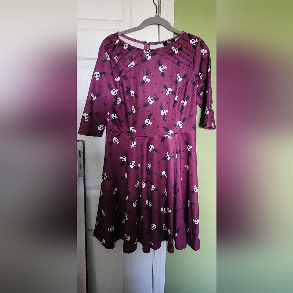 Corpse bride x unique vintage skater dress